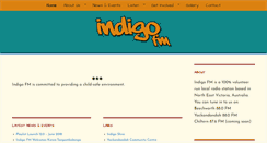 Desktop Screenshot of indigofmradio.com